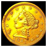 1851-O Gold $2.50 Liberty Head Quarter Eagle CLOSE
