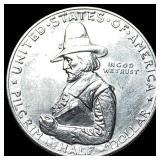 1920 Silver Pilgrim Half Dollar UNCIRCULATED