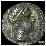 Greco-Bactria Eucratides I 171-145 BC Silver Obol