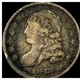 1836 Silver Capped Bust Dime LIGHTLY  CIRCULATED