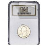 1946-D Washington Silver Quarter NGC MS66