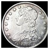 1835 Capped Bust Silver Quarter CLOSELY  UNCIRCUL