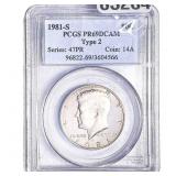 1981-S Kennedy Half Dollar PCGS PR69 DCAM