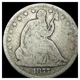 1877-S Silver Half Dollar NICELY CIRCULATED