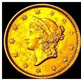 1852 Gold $1 Type 1 UNCIRCULATED