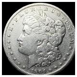 1904-S Silver Morgan Dollar LIGHTLY CIRCULATED