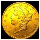 1899-S Gold $20 Liberty Head Double Eagle UNCIRCUL