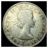 1958 Canada Silver 50 Cents CLOSELY  UNCIRCULATED