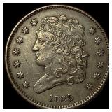 1835 Copper Half Cent CLOSELY UNCIRCULATED