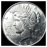 1934 Silver Peace Dollar UNCIRCULATED
