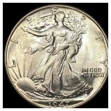1947 Silver Half Dollar (Walking Liberty) GEM BU