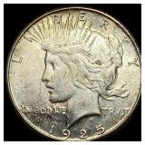 1925-S Peace Silver Dollar UNCIRCULATED