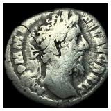 Roman Empire Commodus 180-196 AD Silver Denarius