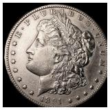 1891-CC Silver Morgan Dollar CLOSELY UNCIRCULATED