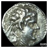 Greco-Bactria Eucratides I 171-145 BC Silver Obol