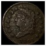 1814 Classic Head Large Cent HIGH GRADE