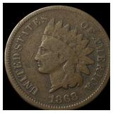 1868 Indian Head Cent NICELY CIRCULATED