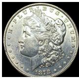 1878 Silver Morgan Dollar CLOSELY UNCIRCULATED
