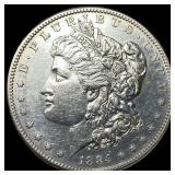 1884-S Silver Morgan Dollar CLOSELY UNCIRCULATED