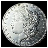 1890 Silver Morgan Dollar CLOSELY UNCIRCULATED