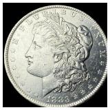 1883-O Silver Morgan Dollar CHOICE AU