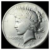 1921 Silver Peace Dollar LIGHTLY CIRCULATED