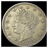 1883 Liberty Head Nickel (w/Cents) CLOSELY  UNCIR