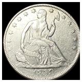1858-O Silver Seated Liberty Half Dollar  CLOSELY