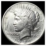 1921 Silver Peace Dollar HIGH GRADE