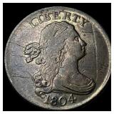 1804 Copper Half Cent HIGH GRADE