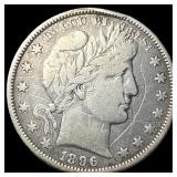 1896-O Silver Barber Half Dollar HIGH GRADE