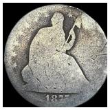 1877 Silver Seated Liberty Quarter HIGH GRADE
