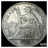 1926A French Indo-China .7813oz Silver Piastre