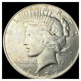 1927-D Silver Peace Dollar NEARLY UNCIRCULATED