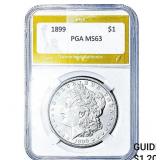 1899 Morgan Silver Dollar PGA MS63