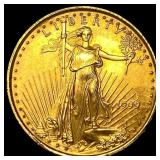 1999 1/10 oz Gold American Eagle $5 SUPERB GEM BU