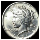 1921 Silver Peace Dollar UNCIRCULATED