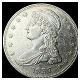 1837 Capped Bust Half Dollar CLOSELY UNCIRCULATED