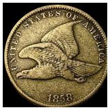 1858 Flying Eagle Cent LIGHTLY CIRCULATED