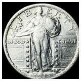1918 Standing Liberty Silver Quarter CLOSELY UNCIR