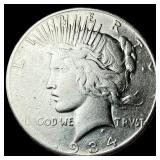 1934 Peace Silver Dollar LIGHTLY CIRCULATED