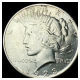 1923 Silver Peace Dollar UNCIRCULATED