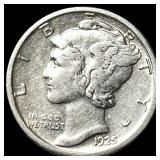 1925-S Silver Mercury Dime NEARLY  UNCIRCULATED