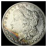 1890-CC Silver Morgan Dollar NEARLY UNCIRCULATED