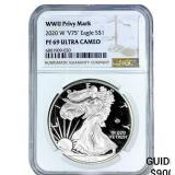 2020-W Silver Eagle NGC PF69 Ultra Cameo