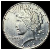 1924-S Silver Peace Dollar UNCIRCULATED