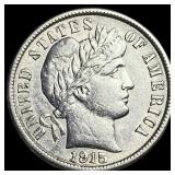1915 Silver Barber Dime CLOSELY UNCIRCULATED