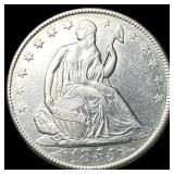 1855-O Silver Half Dollar CLOSELY  UNCIRCULATED