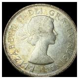 1956 Canada Silver 50 Cents HIGH GRADE