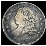 1836 Silver Capped Bust Dime LIGHTLY  CIRCULATED